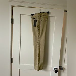 Dolce and Gabana Khaki Pants with a Flair